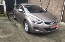 Grey Hyundai Elantra 2013 for sale in Automatic
