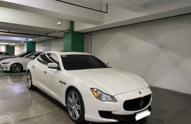 Pearl White Maserati Quattroporte 2015 for sale in Pateros