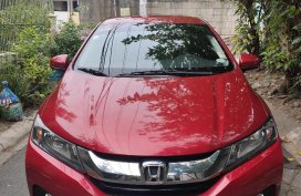 Red Honda City 2017 for sale in Las Piñas