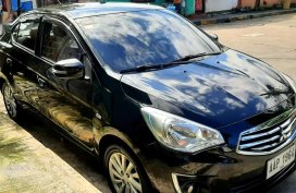 Black Mitsubishi Mirage G4 2014 for sale in Marikina