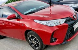 Selling Red Toyota Vios 2021 in Quezon