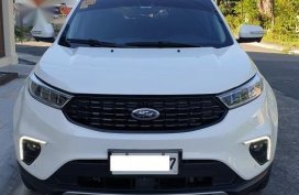 Pearl White Ford Territory 2020 for sale in Automatic