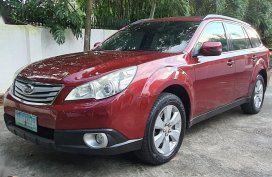 Selling Red Subaru Outback 2011 in Bay