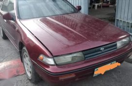 Selling Red Nissan Cefiro 1990 in Caloocan