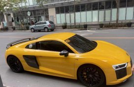 Yellow Audi R8 2018 for sale in Makati 