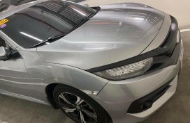 Silver Honda Civic 2018 for sale in Pulilan