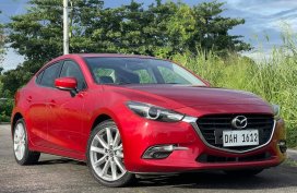 Red Mazda 3 2018 for sale in Makati 