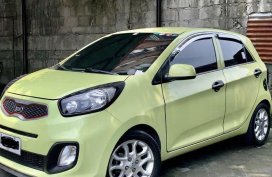 Selling Yellow Kia Picanto 2014 in Caloocan