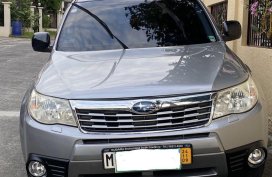 Silver Subaru Forester 2010 for sale in Automatic