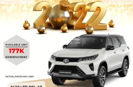 NEW YEAR, NEW CAR PROMO! BRAND NEW 2022 TOYOTA FORTUNER 4X2 LTD 2.8L DSL AT FOR ONLY 177K DP! SALE!