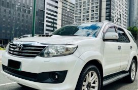 Selling Pearl White Toyota Fortuner 2013 in Taytay