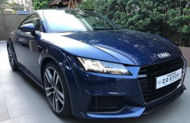 Blue Audi TT 2017 for sale in Quezon