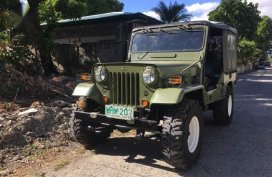 Green Mitsubishi Jeep 1998 for sale in San Jose