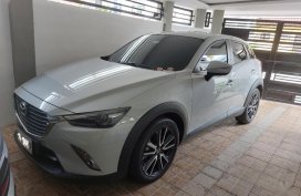 Pearl White Mazda CX-3 2018 for sale in Las Pinas