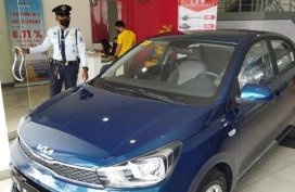 Selling Blue Kia Soluto 2022 in Pasay