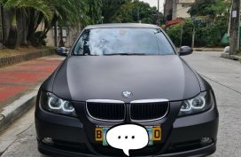 Black BMW 318I 2008 for sale in Quezon City