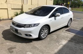 Selling White Honda Civic 2012 in Llanera