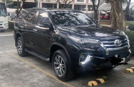 Black Toyota Fortuner 2017 for sale in Taguig