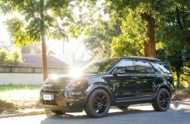 Black Ford Explorer 2014 for sale in Angeles