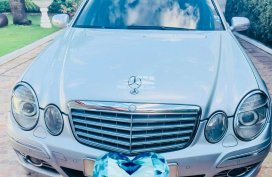 RUSH sale! Brightsilver 2008 Mercedes-Benz E-Class Sedan cheap price