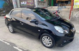 Selling Black Honda Brio amaze 2016 in Lucena
