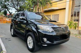 Selling Black Toyota Fortuner 2014 in Las Piñas