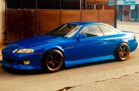 Blue Toyota Soarer 1996 for sale in Manila