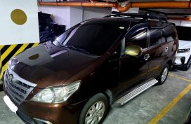 Red Toyota Innova 2015 for sale in Makati