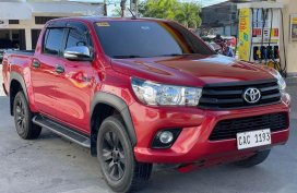 Red Toyota Hilux 2017 for sale in Balagtas