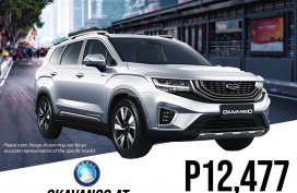 BRANDNEW GEELY OKAVANGO P12,477 PER MONTH ONLY!!!