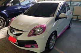 White 2015 Honda Brio  1.3 S AT  for sale
