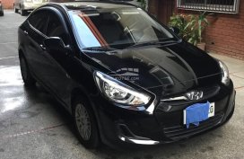 Pre-owned Black 2014 Hyundai Accent  1.4 GL 6MT for sale