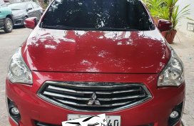 Red Mitsubishi Mirage g4 2015 for sale in Makati