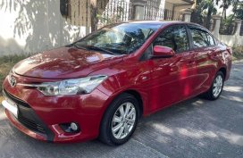 Sell Red 2016 Toyota Vios in Las Piñas