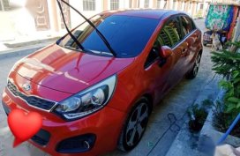 Red Kia Rio 2013 for sale in Automatic