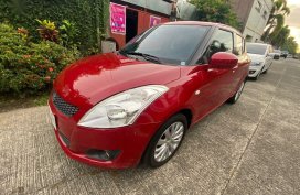 Red Suzuki Swift 2012 for sale in Bacolod