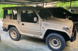 Beige Mitsubishi Pajero 1996 for sale in Malay