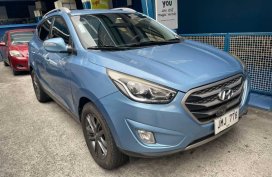 Blue Hyundai Tucson 2015 for sale in Guiguinto