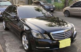 Black Mercedes-Benz E-Class 2012 for sale in Antipolo