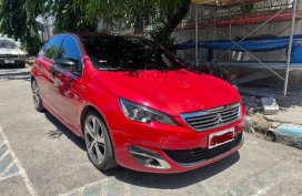 Red Peugeot 308 2017 for sale in Parañaque
