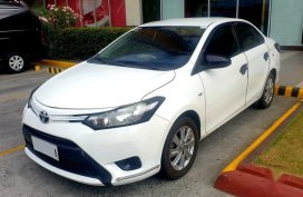 Pearl White Toyota Vios 2017 for sale in Quezon 