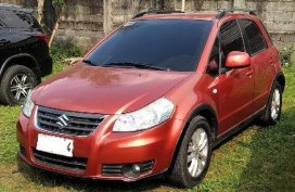 Red Suzuki SX4 2014 for sale in Quezon 
