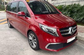 Selling Red Mercedes-Benz V-Class 2020 in Makati