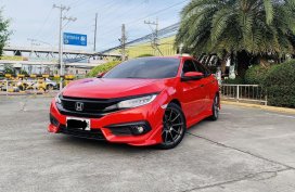 Red Honda Civic 2016 for sale in Pulilan