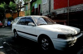 FOR SALE!!! White 1996 Mazda 323  affordable price