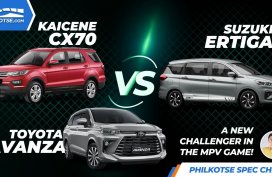 7-seater Battle: Kaicene CX70 vs Suzuki Ertiga vs Toyota Avanza | Philkotse Spec Check