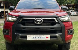 Red Toyota Hilux 2021 for sale in Pasig