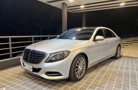 Selling Pearl White Mercedes-Benz S-Class 2017 in Quezon