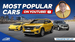 Most Popular Cars on YouTube - Philkotse Top List