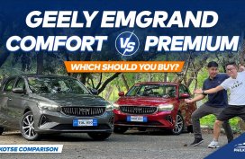 Geely Emgrand Comfort vs Premium - Philkotse Variant Comparison Review